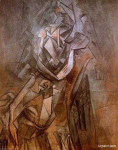 Mujer Sentada En Un Sillón 6 — Pablo Picasso