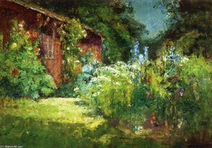 Selma's Garden — Theodore Clement Steele