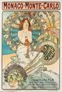Monaco, Monte-carlo — Alphonse Mucha