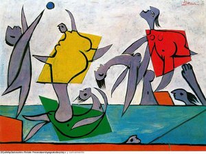 Juegos De Playa Y Salvamento — Pablo Picasso
