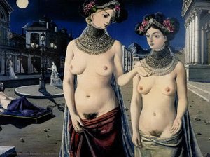 The Walkers — Paul Delvaux