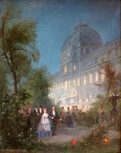 Party Night At The Tuileries — Pierre Tetar Van Elven