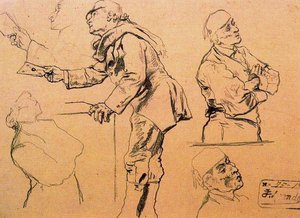Study Of A Soldier — José Jiménez Aranda