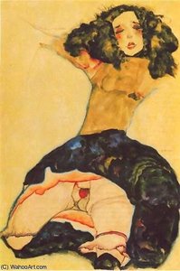Untitled (7210) — Egon Schiele, Expressionism