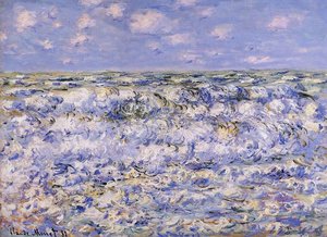 Waves Breaking — Claude Monet