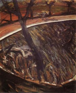 Van Gogh Dans Un Paysage — Francis Bacon