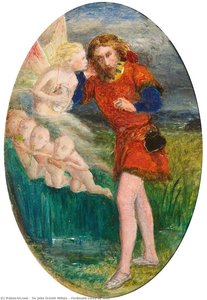 Ferdinand Lured By Ariel — Sir John Everett Millais