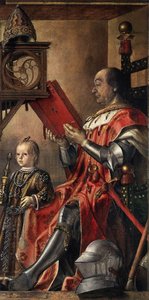 Prince Federico Da Montefeltro And His Son — Pedro Berruguete, Renaissance