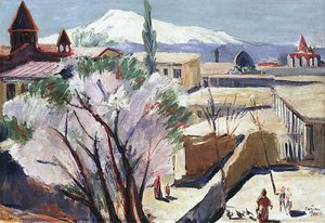 In Old Yerevan — Martiros Sarian