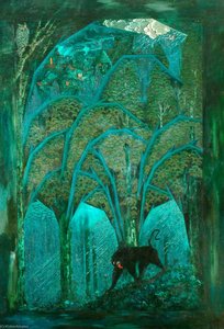Woods And Dark Animals — Sidney Herbert Sime