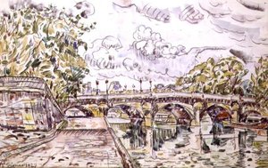 The Pont Neuf, Paris — Paul Signac