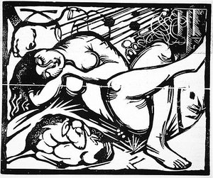 Sleeping Shepherdness — Franz Marc