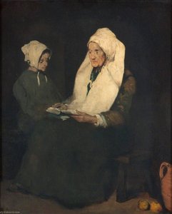 The Admonition — Theodule Augustine Ribot