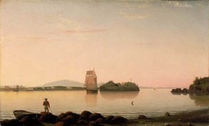 Owl's Head, Penobscot Bay, Maine — Fitz Henry Lane, Luminism
