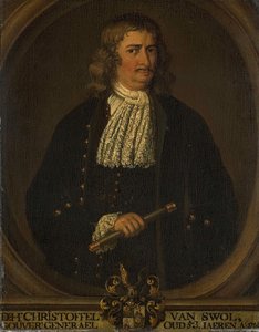Portrait Of Christoffel Van Swoll (swol, Zwol), Governor-general Of The Dutch East Indies, Hendrik Van Den Bosch (copy After), 1750 - 1800 — Hendrik Van Den Bosch, Baroque