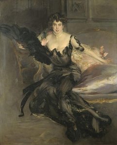 Portrait Of A Lady, Mrs Lionel Phillips — Giovanni Boldini