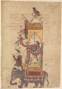The Elephant Clock — Al-jazari, Abbasid Period