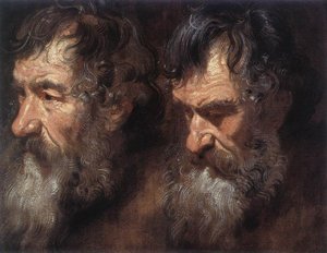 Studies Of A Man's Head — Sir Anthony Van Dyck