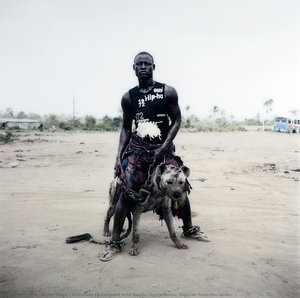 Abdullahi Mohammed With Gumu, Ogere-remo, Nigeria, From The Series: — Pieter Hugo