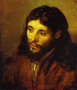 The Head Of Christ — Rembrandt Van Rijn, Baroque