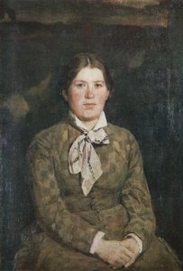 Portrait Of V. Vasnetsov The Artist's Wife — Victor Vasnetsov