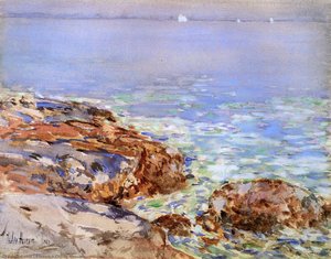 Seascape, Isles Of Shoals — Frederick Childe Hassam, Impressionism