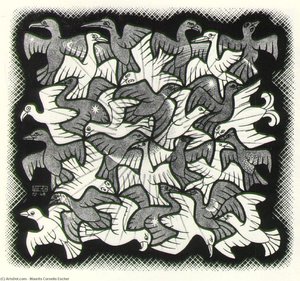 Sun And Moon — Maurits Cornelis Escher
