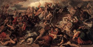Battle Of The Cimbrians — Carl Rahl