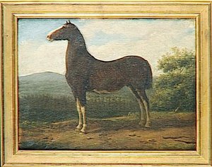 Cheval De Napoléon Ier La Belle — Martinet Pierre, Academic Art