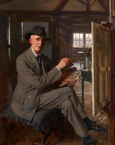 Self Portrait — Frederick William Elwell