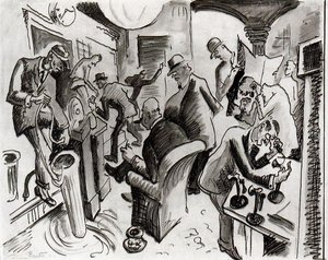 Stock Exchange — Thomas Hart Benton