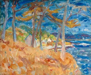 Summer Afternoon, Letterfearn — Sir William George Gillies, Post-impressionism