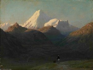 Mountain Landscape — Lef Feliksovich Lagorio
