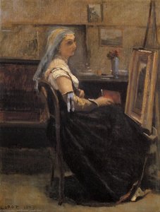 The Artist's Studio 1 — Jean-baptiste-camille Corot