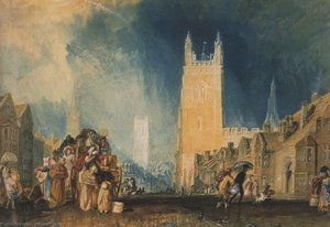 Stamford, Lincolnshire — Joseph Mallord William Turner, Romantic Landscape Painting