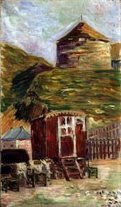 Gypsies At Port-en-bessin — Paul Signac