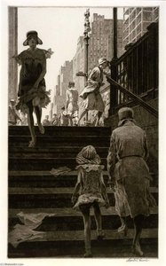 Subway Steps — Martin Lewis