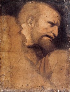 Head Of St John The Evangelist — Leonardo Da Vinci, High Renaissance
