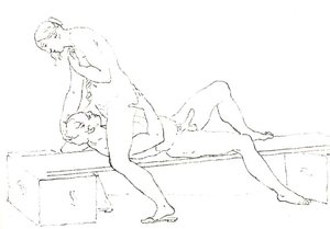 Cunnilingus, Or Oral Sex Performed On A Woman — Francesco Hayez