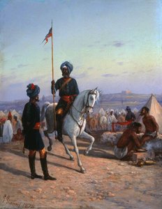 10th (duke Of Cambridge’s Own) (bengal) Lancers, Malta, 1878 — Giancinto Gianni