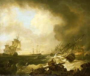 The Battle Of Quiberon Bay, 21 November 1759 The Day After — Richard Wright