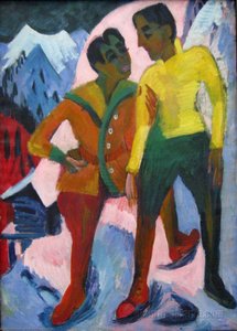 Two Brothers — Ernst Ludwig Kirchner
