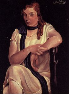 Portrait Of Maria Carbona, 1925 — Salvador Dalí