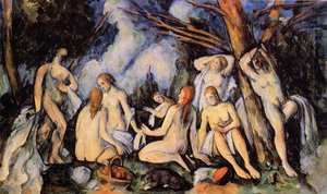 The Large Bathers — Paul Cézanne