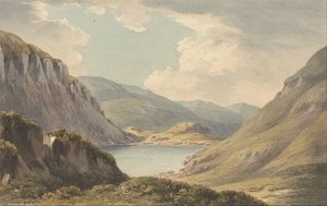 Llyn Geirionedd Not Far From Trefriew, On The River Conway — John Warwick Smith
