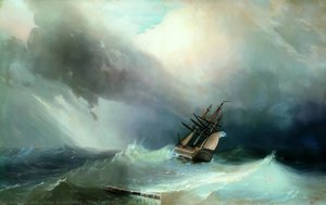 The Tempest — Ivan Konstantinovich Aivazovsky