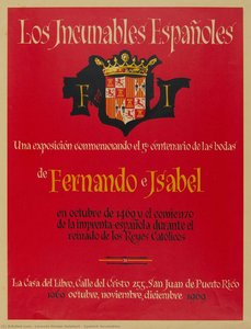 Spanish Incunables — Lorenzo Homar Gelabert