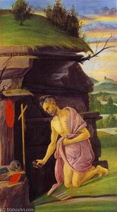 St. Jerome — Sandro Botticelli, Renaissance