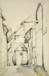 The Church Of Saint-pierre In Avon — Paul Cézanne
