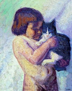 Child With Cat — Emmanuel Zairis